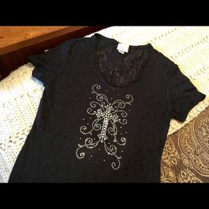 Women's T Shirt with Bling!